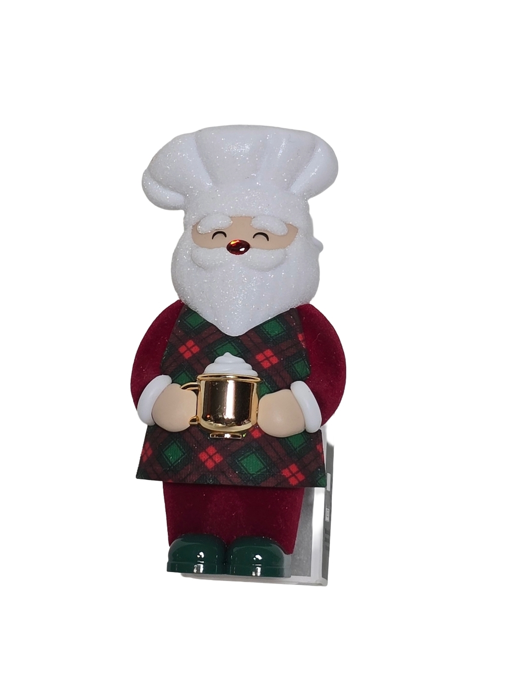 Bath & Body Works White Barn Baking Santa Wallflower Plug Nightlight Christmas